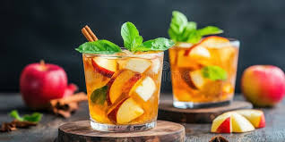 Fresh Apple and Mint