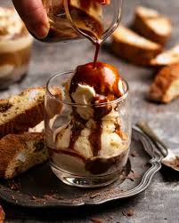 Affogato with Vanilla Ice Cream